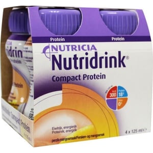 Nutridrink Compact proteine perzik/mango 125 ml afbeelding