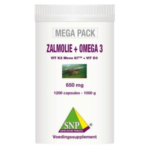 SNP Zalmolie & omega 3 megapack afbeelding