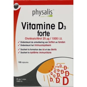 Physalis Vitamine D3 forte afbeelding