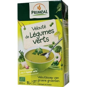 Primeal Veloute soep groene groenten afbeelding