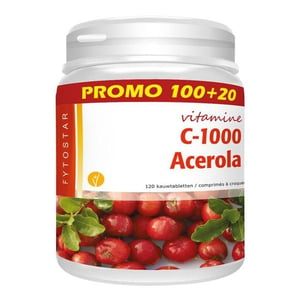 Fytostar Acerola vitamine C 1000 afbeelding