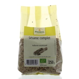 Primeal Volkoren sesamzaad Primeal Volkoren sesamzaad afbeelding