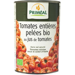 Primeal Gepelde tomaten zonder zout Primeal Gepelde tomaten zonder zout afbeelding