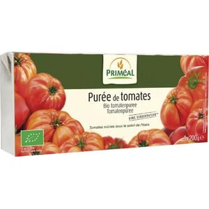 Primeal Tomatenpuree bio 200 gram afbeelding