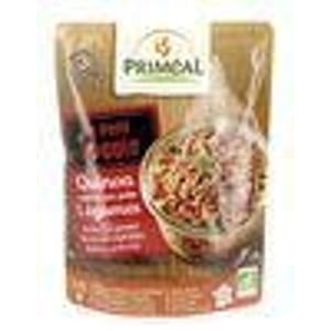 Primeal Recette Veggie Quinoa gekookt met groente Primeal Recette Veggie Quinoa gekookt met groente afbeelding