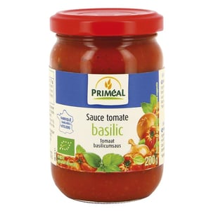 Primeal Tomatensaus basilicum Primeal Tomatensaus basilicum afbeelding