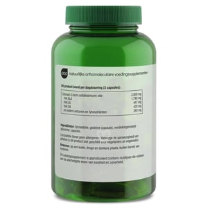 AOV Voedingssupplementen 722 Lijnzaadolie 1000 mg (ALA, omega-3) AOV Voedingssupplementen 722 Lijnzaadolie 1000 mg (ALA, omega-3) afbeelding