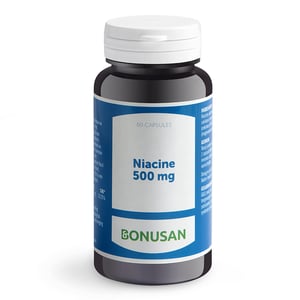 Bonusan Niacine 500 mg Bonusan Niacine 500 mg afbeelding
