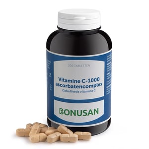 Bonusan Vitamine C 1000 mg ascorbatencomplex afbeelding