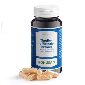 Bonusan Zingiber officinalis extract Bonusan Zingiber officinalis extract afbeelding