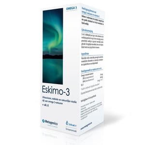Metagenics Eskimo 3 vloeibaar limoen afbeelding