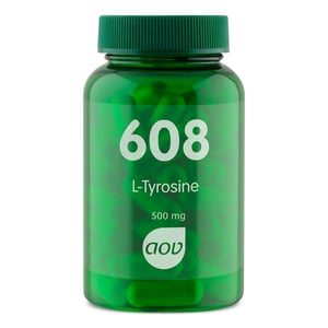 AOV Voedingssupplementen 608 L Tyrosine 500 mg afbeelding