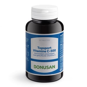 Bonusan Topsport vitamine C500 Bonusan Topsport vitamine C500 afbeelding