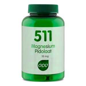 AOV Voedingssupplementen 511 Magnesium Pidolaat AOV Voedingssupplementen 511 Magnesium Pidolaat afbeelding