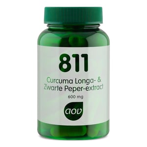AOV Voedingssupplementen 811 Curcuma Longa & Zwarte Peper extract afbeelding