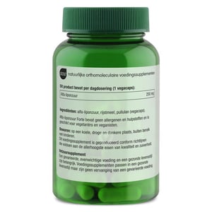 AOV Voedingssupplementen 906 Alfa-liponzuur Forte 250 mg AOV Voedingssupplementen 906 Alfa-liponzuur Forte 250 mg afbeelding