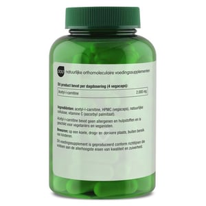 AOV Voedingssupplementen 606 Acetyl L Carnitine 500 mg AOV Voedingssupplementen 606 Acetyl L Carnitine 500 mg afbeelding