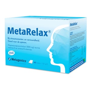 Metagenics MetaRelax sachets (nu met vitamine D) afbeelding