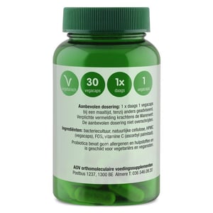 AOV Voedingssupplementen 1202 Probiotica Forte 24 miljard AOV Voedingssupplementen 1202 Probiotica Forte 24 miljard afbeelding