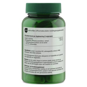 AOV Voedingssupplementen 1028 ALC & Ashwagandha AOV Voedingssupplementen 1028 ALC & Ashwagandha afbeelding
