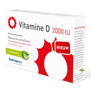 Metagenics Vitamine D3 2000 IU afbeelding