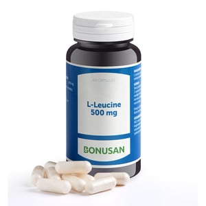 Bonusan L-leucine 500 mg afbeelding