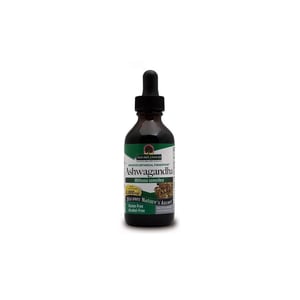 Natures Answer Ashwagandha extract 1:1 alcoholvrij 2500 mg afbeelding