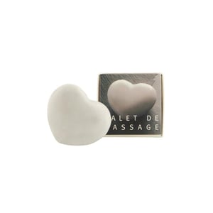 Aleppo Soap Co Massage hart marmer wit Aleppo Soap Co Massage hart marmer wit afbeelding