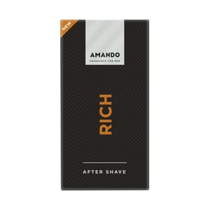 Amando Rich aftershave Amando Rich aftershave afbeelding