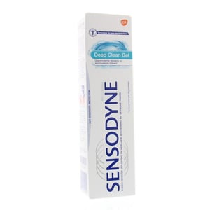 Sensodyne Tandpasta deep clean Sensodyne Tandpasta deep clean afbeelding