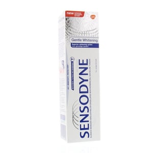 Sensodyne Tandpasta gentle whitening Sensodyne Tandpasta gentle whitening afbeelding