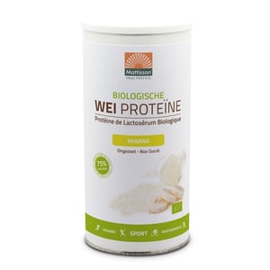 wei proteine banaan bio matt wei proteine banaan bio matt afbeelding