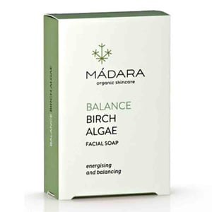 MADARA Birch & Algea Balancing Face Soap (Berken & Algen gezichtszeep) MADARA Birch & Algea Balancing Face Soap (Berken & Algen gezichtszeep) afbeelding