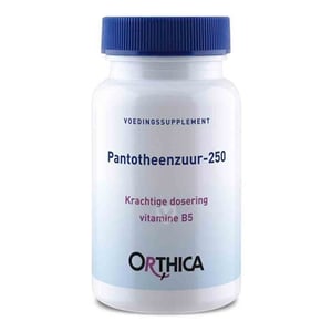Orthica Pantotheenzuur-250 Orthica Pantotheenzuur-250 afbeelding
