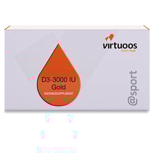 Virtuoos D3-3000 IU Gold Virtuoos D3-3000 IU Gold afbeelding