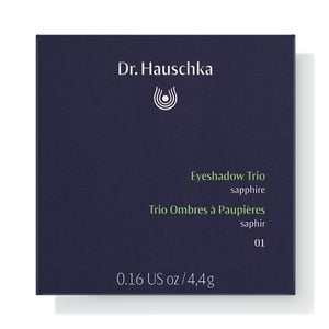 Dr Hauschka Eyeshadow trio 01 sapphire afbeelding