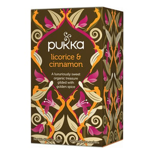 Pukka Pukka Licorice & Cinnamon zoethout en kaneelthee afbeelding
