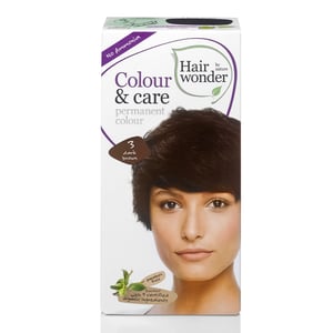 Hairwonder Colour & Care Dark Brown 3 Hairwonder Colour & Care Dark Brown 3 afbeelding