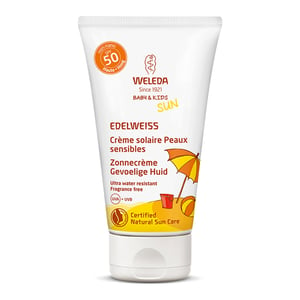 Weleda natuurcosmetica - Edelweiss zonnecreme gevoelige huid SPF50