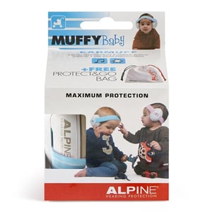 Alpine Muffy Baby oorkap blauw Alpine Muffy Baby oorkap blauw afbeelding