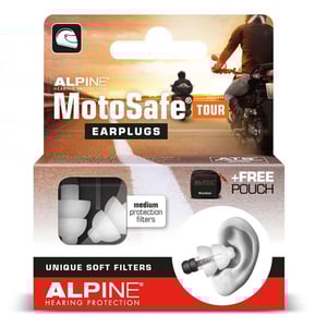 Alpine MotoSafe Tour oordoppen Alpine MotoSafe Tour oordoppen afbeelding