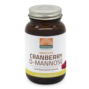 Mattisson Healthstyle Cranberry D-mannose met berendruif extract afbeelding