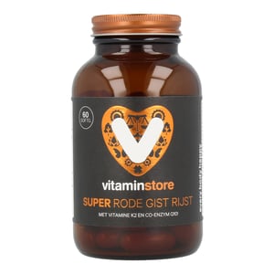 Vitaminstore Super rode gist rijst Vitaminstore Super rode gist rijst afbeelding