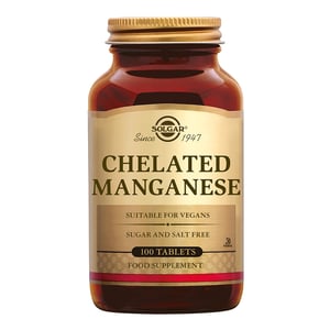 Solgar Vitamins Chelated Manganese (mangaan) afbeelding