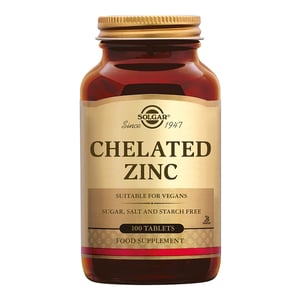 Solgar Vitamins Chelated Zinc (zink) afbeelding