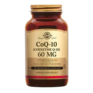 Solgar Vitamins - Co-Enzyme Q-10 60 mg (Q10) sojavrij