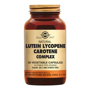 Solgar Vitamins Lutein Lycopene Carotene Complex Solgar Vitamins Lutein Lycopene Carotene Complex afbeelding