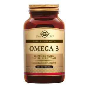 Solgar Vitamins Omega-3 Triple Strength (visolie) afbeelding