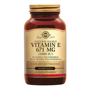 Solgar Vitamins - Vitamin E 671 mg/1000 IU Complex (natuurlijk vitamine E)