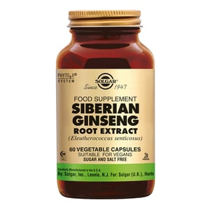 Solgar Vitamins - Ginseng Siberian Root Extract (Eleutherococcus senticosus)